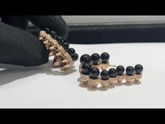 der Diamantohrringe der guten Qualität Cartier-Ohrrings 18k Schmuck kundenspezifischer Luxusschmuck