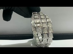 kundenspezifischer Diamantluxusschmuck des hohen Markenschmuck bvlgari 18k Golddiamanten