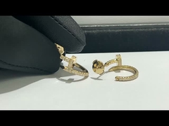 Fabrikschmuckhersteller Cartier-Ohrringluxusmarke