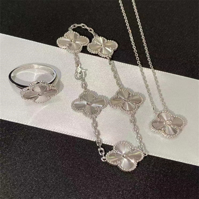 Luxusmarke Echt 18k Gold Schmuck Custom Brand und Arpels Schmuck