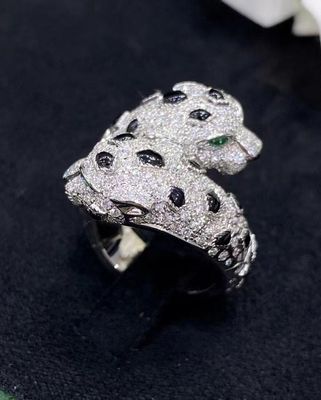 VVS Klarheit 18k Gold Luxusmarke Schmuck High-End personalisierte Verpackung