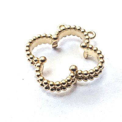 Custom Brand 18k Gold Vintage Malachit Anhänger Montage Schmuck
