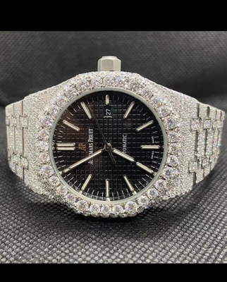 Miami Icebox Schmuck Uhren Vvs Moissanite Luxus Uhren Marken für Männer